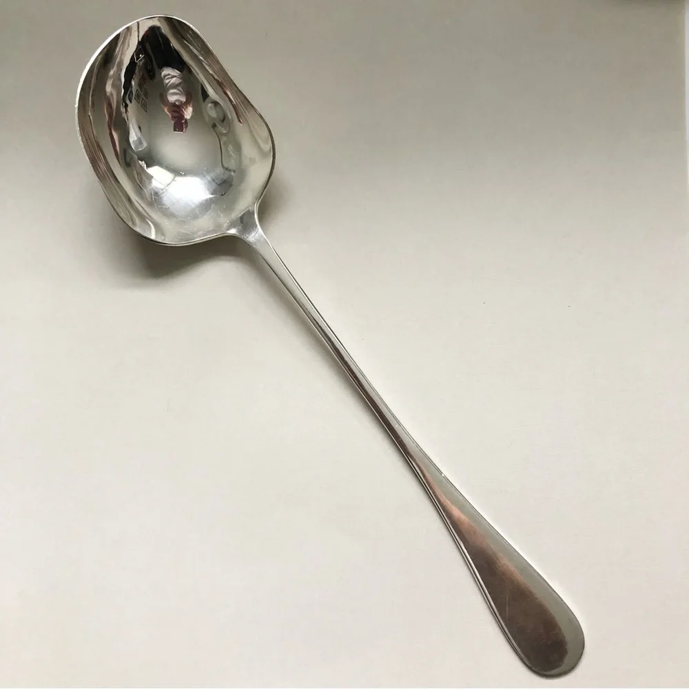 Semi Antique Victor Silver Company Silver Plated Long Handled Serving Spoon